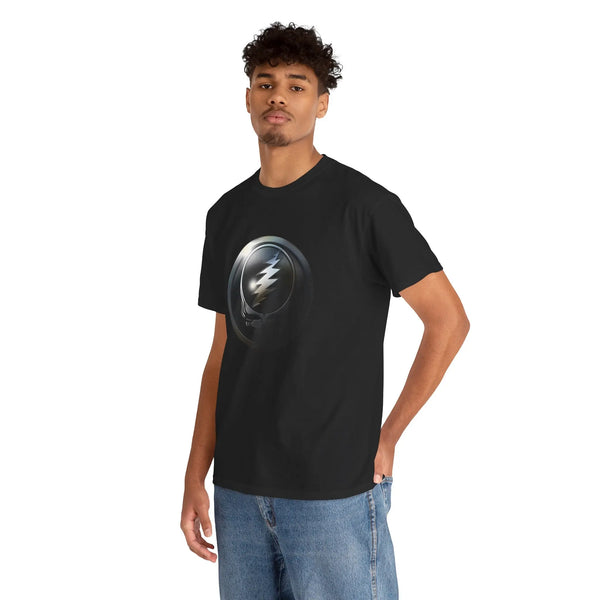 Special Edition Black x Black Dead Forever Stealie T-Shirt StealieShop